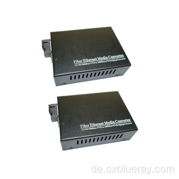 10/100/1000m -Glasfaser -Ethernet -Medienkonverter
